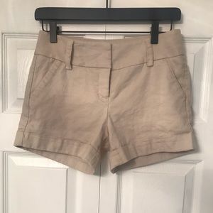 EXPRESS- ivory shorts
